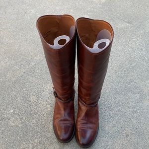 FRYE Melissa Seam Tall Full Grain Leather Boot